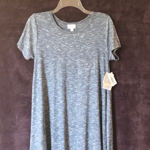 LuLaRoe Carly Blue Sz XS NWT